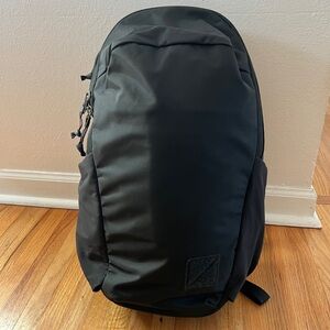 EVERGOODS Civic Half Zip 22L Black Backpack